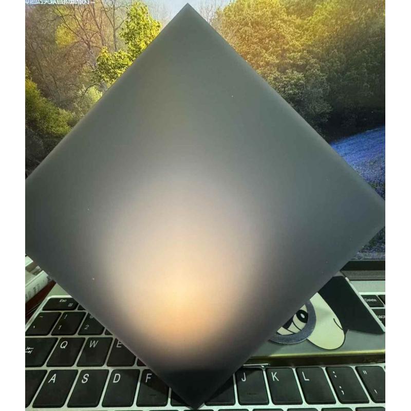 black and white acrylic sheet