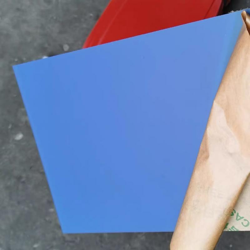 Blue and White Acrylic Sheet
