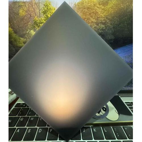 black and white acrylic sheet